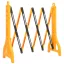 Barriera stradale pieghevole con strisce riflettenti - Lunghezza regolabile (26-252 cm)