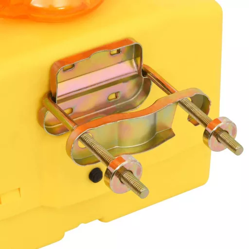 Luci di avviso stradale a batteria - 4 pezzi, resistenti alle intemperie, alta visibilità