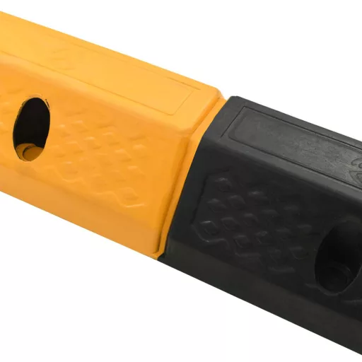 Set di paraurti da parcheggio in gomma durevole - Resistente alle intemperie, Antiscivolo, Capacità di 2 tonnellate