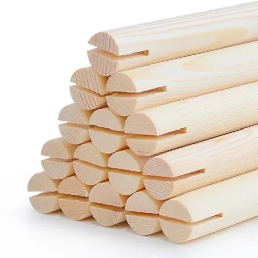 Casa da gioco per bambini con materassino morbido - Rosa, facile da montare, struttura in legno naturale