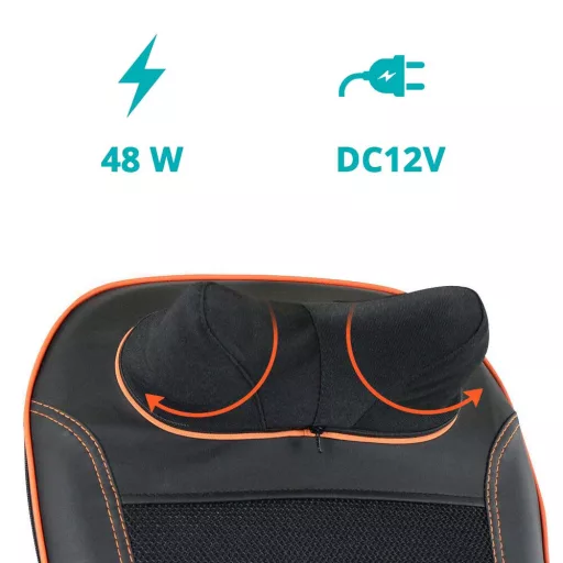 Cuscino da massaggio Shiatsu con funzioni di riscaldamento e vibrazione