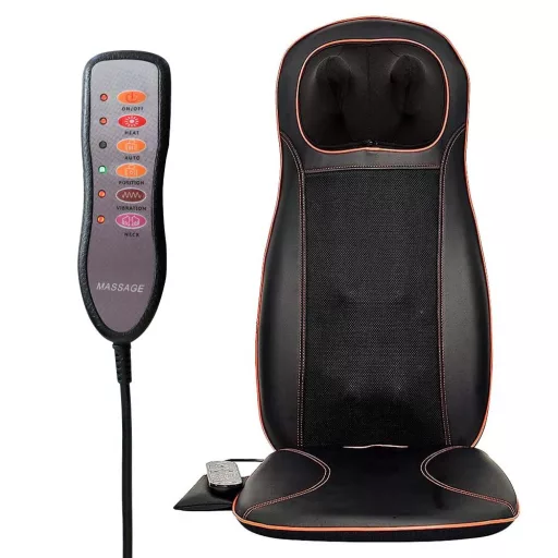 Cuscino da massaggio Shiatsu con funzioni di riscaldamento e vibrazione