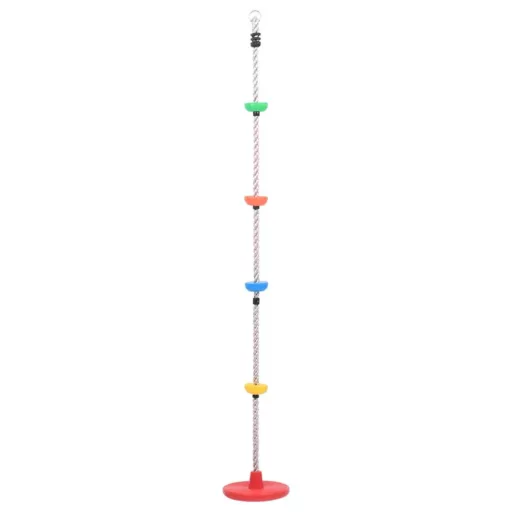 Corda da arrampicata e altalena 2-in-1 per bambini - Capacità di 100 kg, sedile antiscivolo