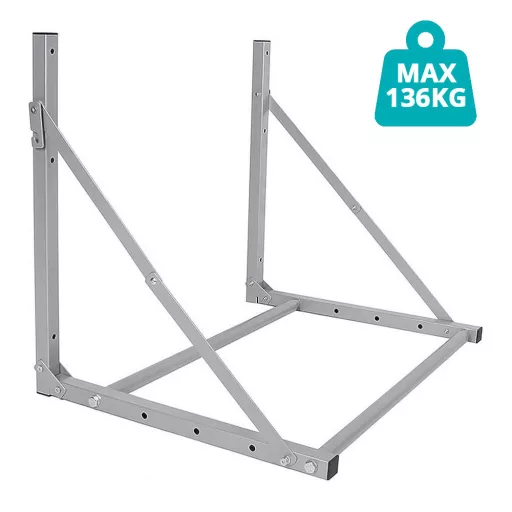 Supporto per pneumatici da parete - Capacità di 136 kg, Design regolabile