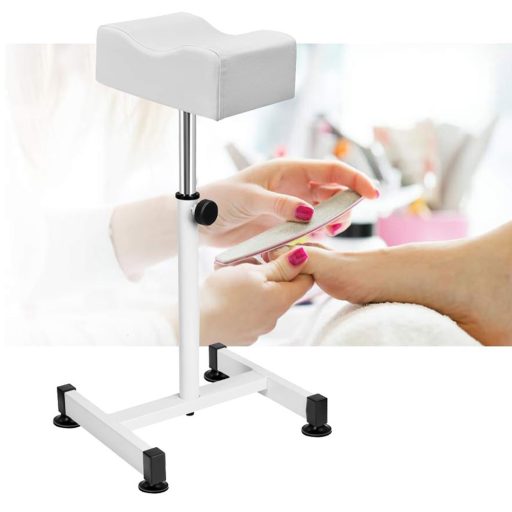 Poggiapiedi regolabile per pedicure con design ergonomico - Altezza 47-80 cm