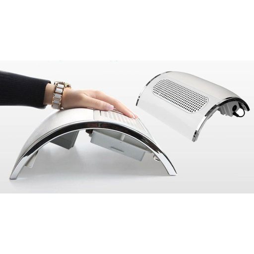 Raccoglitore di polvere per unghie elettrico con 3 ventole - ergonomico e facile da pulire