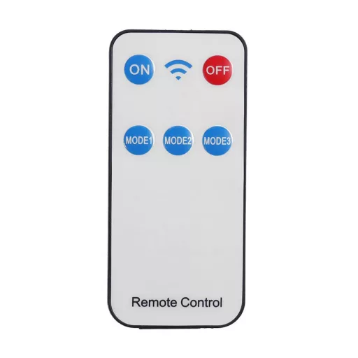 Lampada solare rotante a 5 pannelli 300 LED con sensore di movimento e telecomando, impermeabile IP65