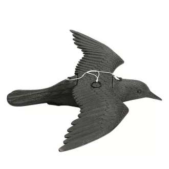   Spaventapasseri Appeso per Uccelli - Design Predatore Impermeabile per Balcone, Giardino e Terrazza