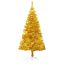 Albero di Natale artificiale oro, 120 cm, 230 rami - Decorazione festiva elegante e durevole