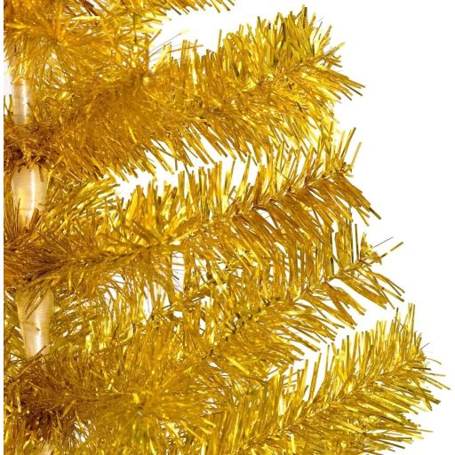 Albero di Natale dorato, 210 cm - Decorazione festiva elegante e durevole