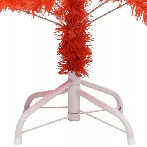 Albero di Natale artificiale rosso 150 cm con 415 rami - Decorazione natalizia unica