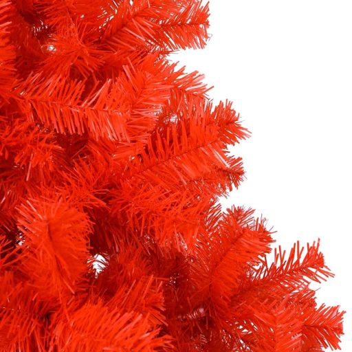 Albero di Natale artificiale rosso 180 cm con 708 rami