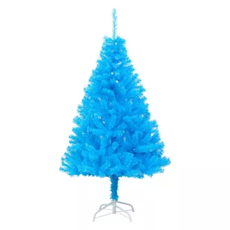   Albero di Natale artificiale blu 120 cm con 230 rami - Decorazione moderna e unica