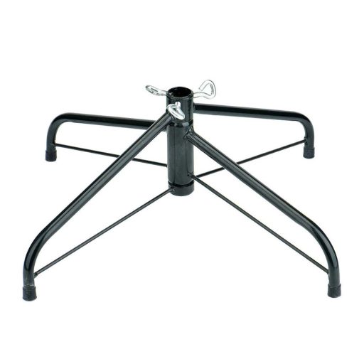 Albero di Natale a metà 120 cm con luci LED - Decorazione natalizia salvaspazio