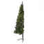 Albero di Natale a metà con 80 luci LED, 120 cm, design salvaspazio