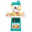 Set da cucina giocattolo azzurro chiaro da 47 pezzi con funzioni interattive e accessori