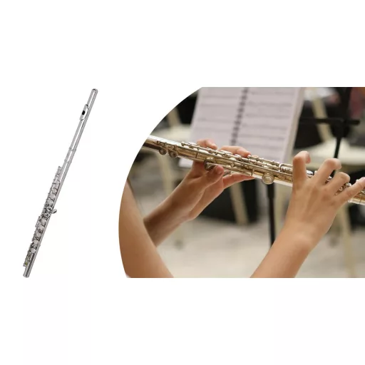 Set di flauti accordati in Do con custodia rigida e accessori per principianti e musicisti avanzati