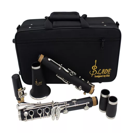 Clarinetto B-flat con accessori in custodia - Ideale per principianti e musicisti avanzati