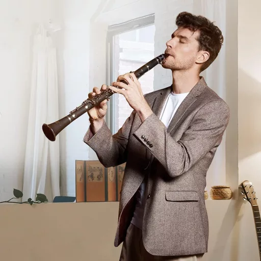 Clarinetto B-flat con accessori in custodia - Ideale per principianti e musicisti avanzati