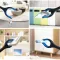 Raccoglitore di rifiuti LED con testa magnetica - Design pieghevole da 82 cm