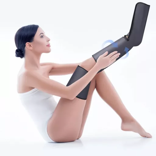 Massaggiatore per piedi a compressione con telecomando - 6 livelli di intensità regolabili