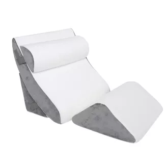   Set di cuscini ortopedici regolabili a 4 pezzi con schiuma memory e copertura lavabile