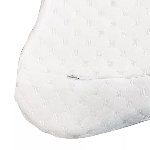 Cuscino ortopedico in memory foam per il collo con design ergonomico