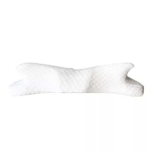 Cuscino ortopedico in memory foam per il collo con design ergonomico