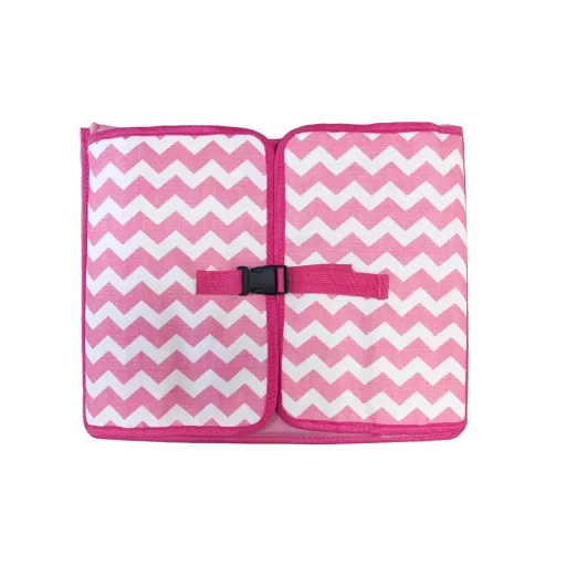 Tavolo da auto portatile per bambini con tasche di stoccaggio e portabicchieri - Impermeabile, Rosa