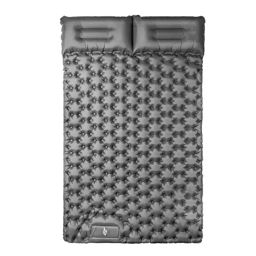 Materasso da campeggio gonfiabile per 2 con cuscino - Impermeabile, portatile, spesso 9 cm