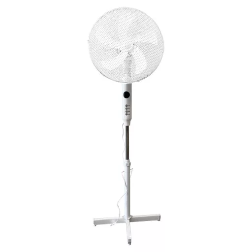 Ventilatore da terra con telecomando e 8 velocità e timer