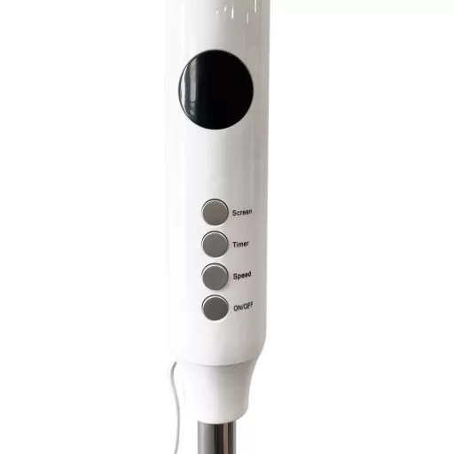 Ventilatore da terra con telecomando e 8 velocità e timer