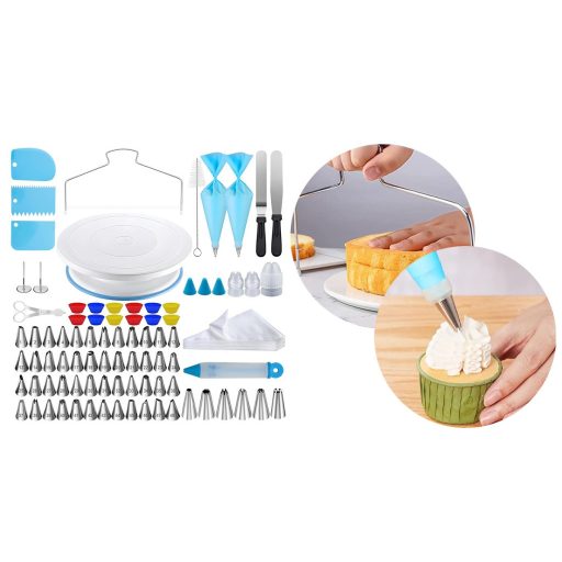 Set di decorazione per torte da 150 pezzi per principianti e professionisti