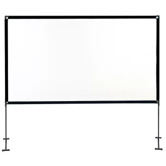   Schermo per proiettore portatile con supporto - 305 cm diagonale, facile da montare