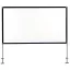 Schermo per proiettore portatile con supporto - 305 cm diagonale, facile da montare