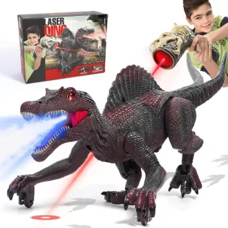   Giocattolo dinosauro telecomandato con effetti sonori e luminosi