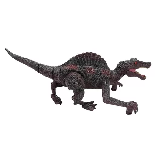 Giocattolo dinosauro telecomandato con effetti sonori e luminosi