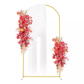   Decorazione per arco nuziale elegante - Struttura metallica personalizzabile per cerimonie e sfondi fotografici