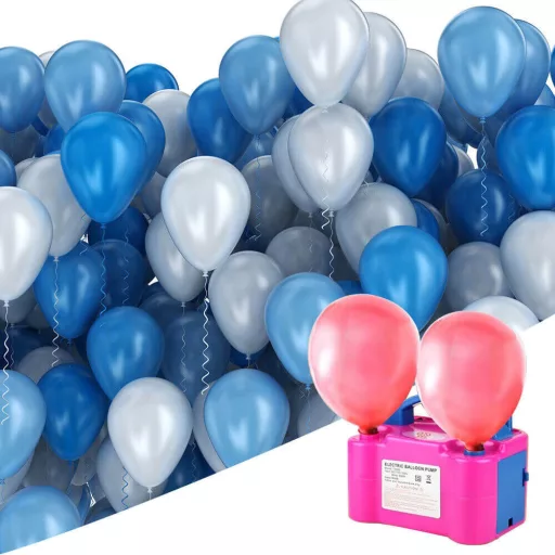 Pompa elettrica per palloncini – veloce e portatile con 2 ugelli