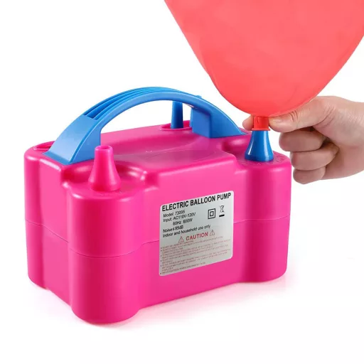 Pompa elettrica per palloncini – veloce e portatile con 2 ugelli
