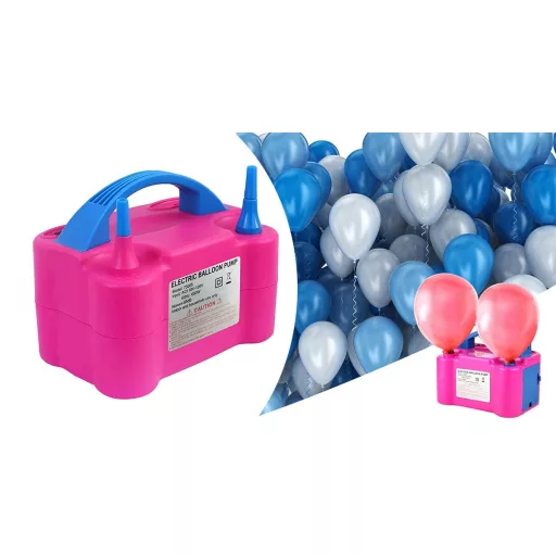 Pompa elettrica per palloncini – veloce e portatile con 2 ugelli