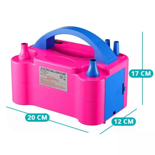 Pompa elettrica per palloncini – veloce e portatile con 2 ugelli