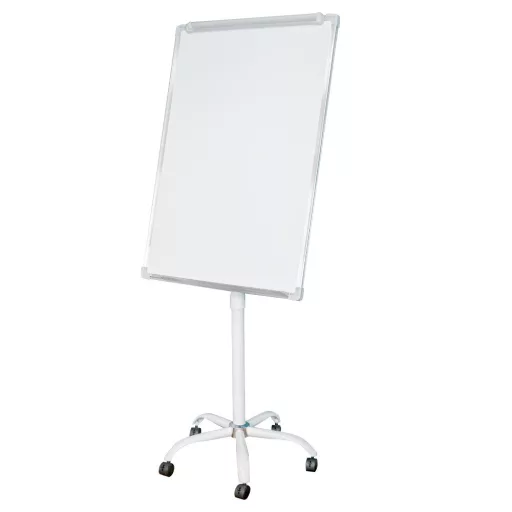 Lavagna a fogli mobili magnetica - 70x100 cm, altezza regolabile, facile da spostare