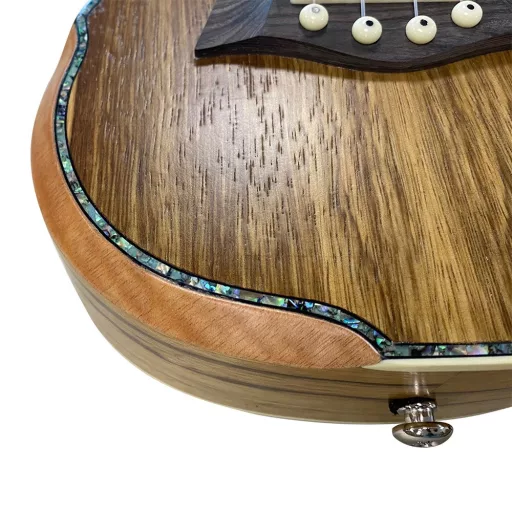 Ukulele Portatile in Legno da 60 cm per Principianti - 4 Corde, Facile da Suonare