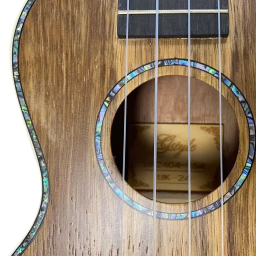 Ukulele Portatile in Legno da 60 cm per Principianti - 4 Corde, Facile da Suonare