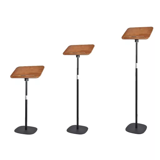 Supporto per libri regolabile in altezza con pannello inclinabile - design elegante e pratico