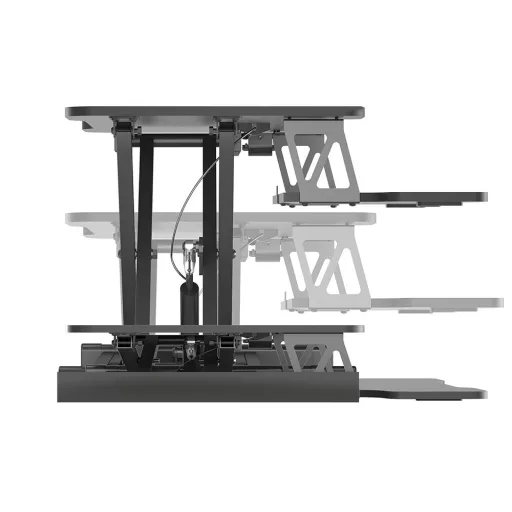 Convertitore da scrivania regolabile in altezza - Design ergonomico regolabile