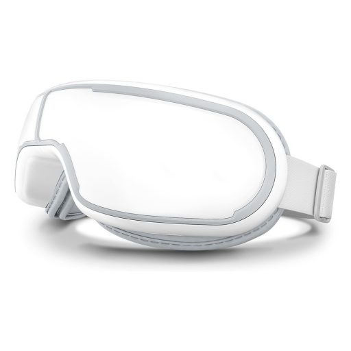 Massaggiatore per occhi e tempie con pressione d'aria, funzione riscaldante e suoni rilassanti