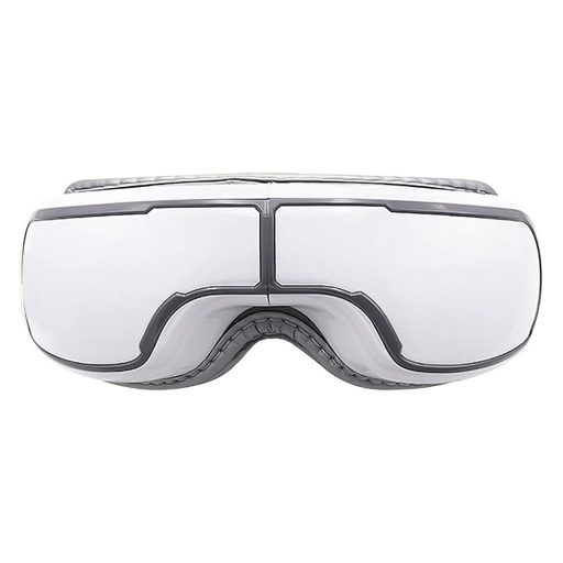 Massaggiatore per occhi e tempie con pressione d'aria, funzione riscaldante e suoni rilassanti