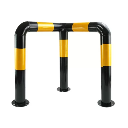 Barriera protettiva a forma di L - Acciaio spesso 4 mm, durevole e facile da installare